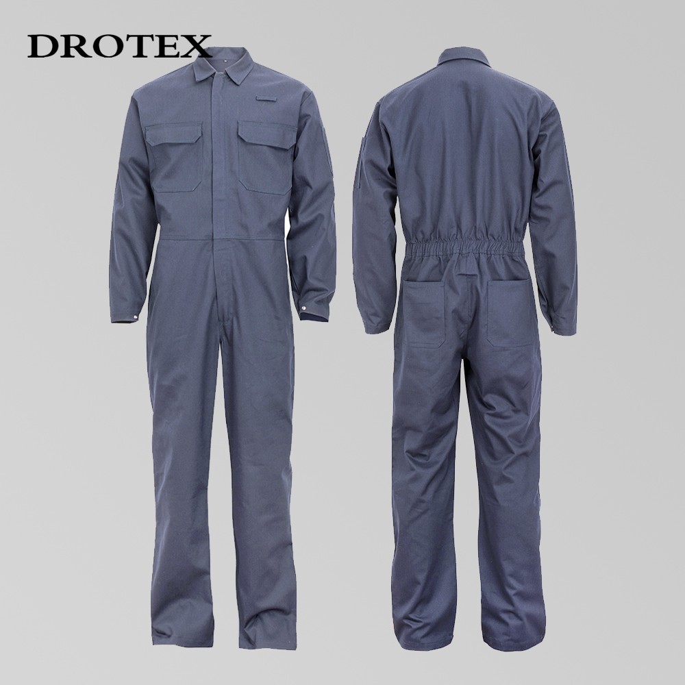 Wholesale Cotton Anti Static Flame Retardant Safety Coverall Suit