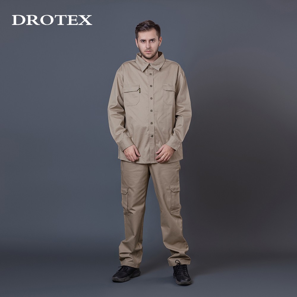 Frc Clothing Work Suit Cotton Khaki Uniforms Workwear Shirt Pants