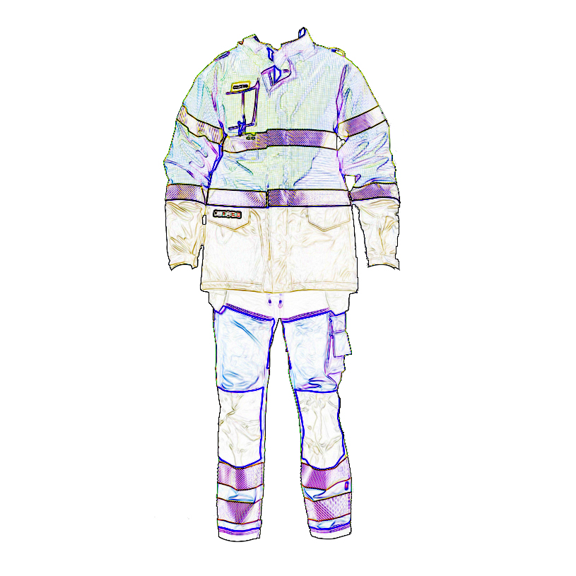 Reflective Raincoat Design Picture