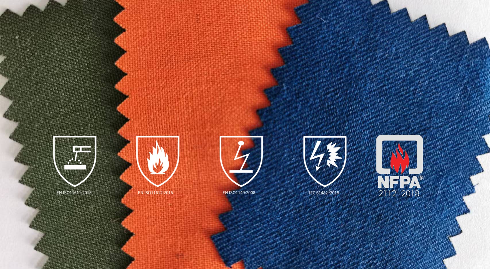 Inherent flame retardant fabric series