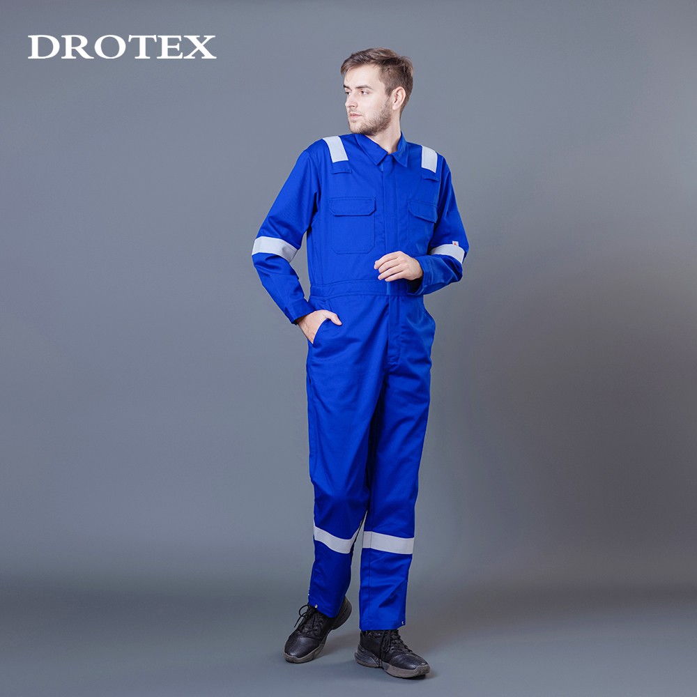 Working Uniform Fire Retardant Offshore Coverall | DROTEX