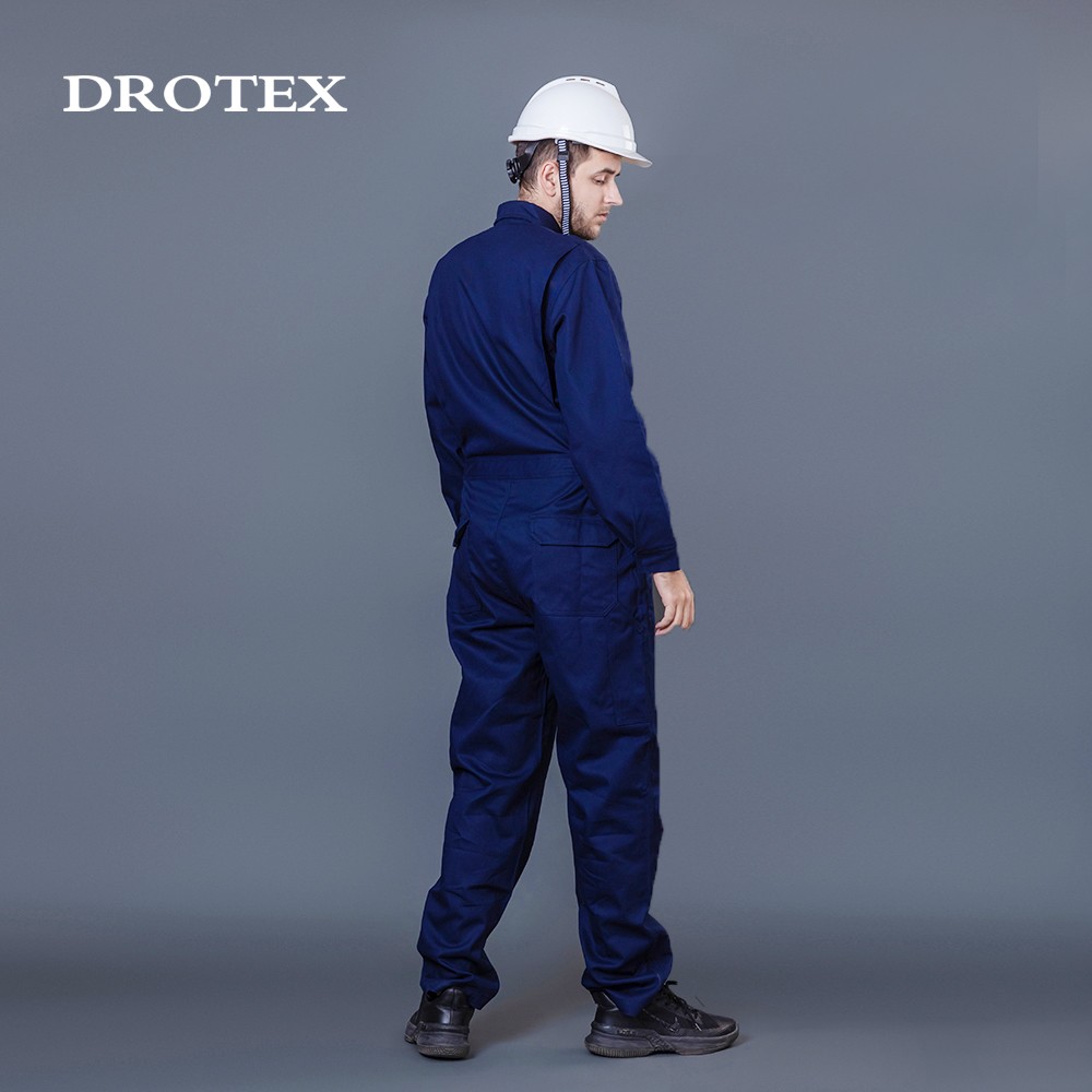 Safety Work Coverall Flame Resistant Boiler Suit