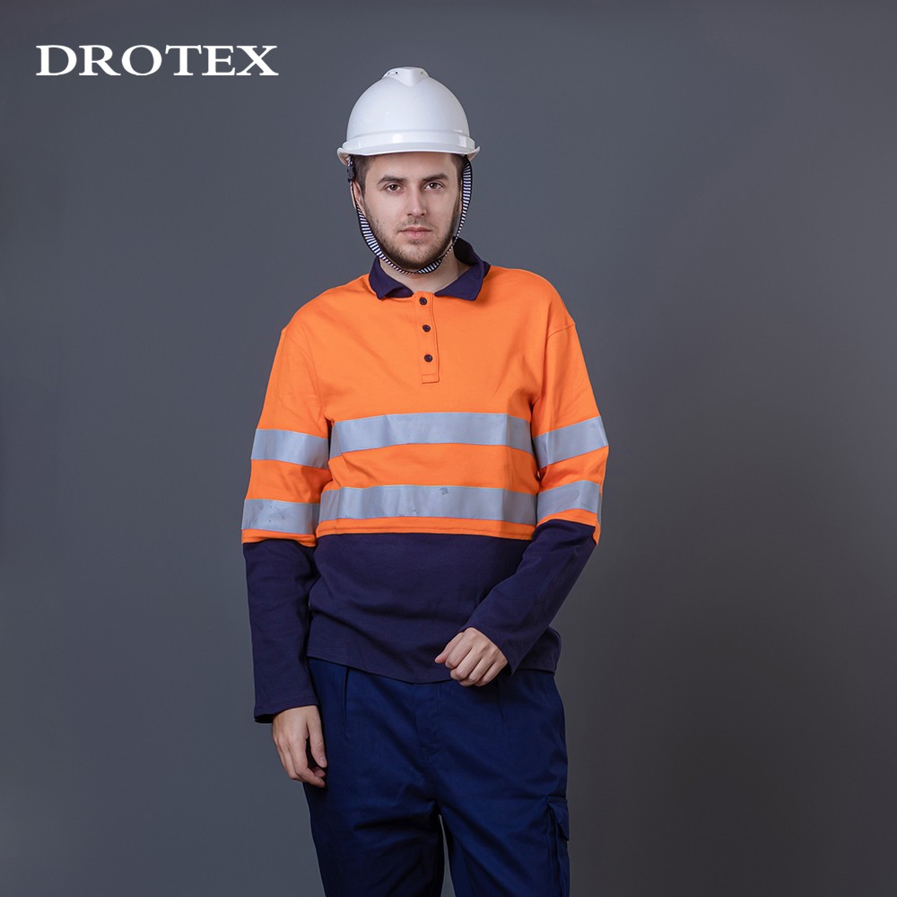 Hivis Flame Retardant Reflective FR Shirt Australian Style