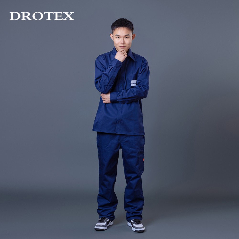 Anti Static Flame Retardant Industrial Work Suits