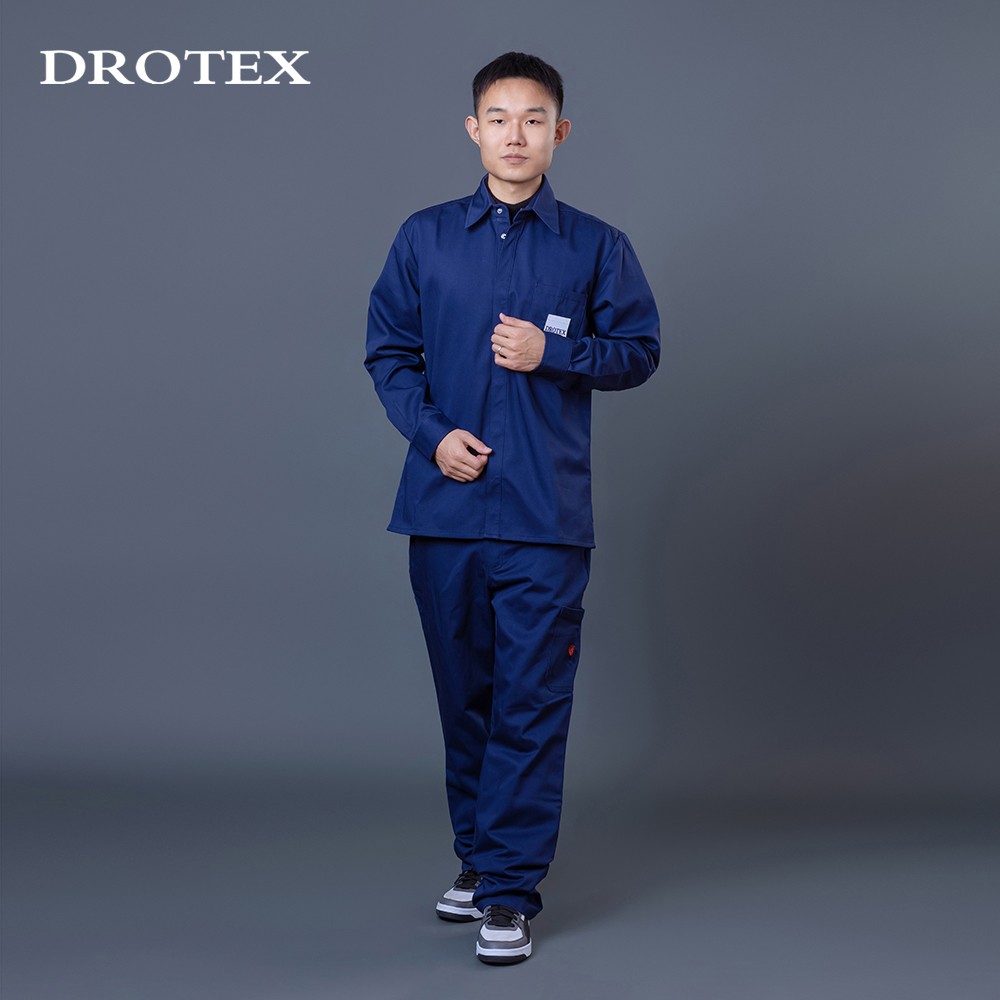 Anti Static Flame Retardant Industrial Work Suits