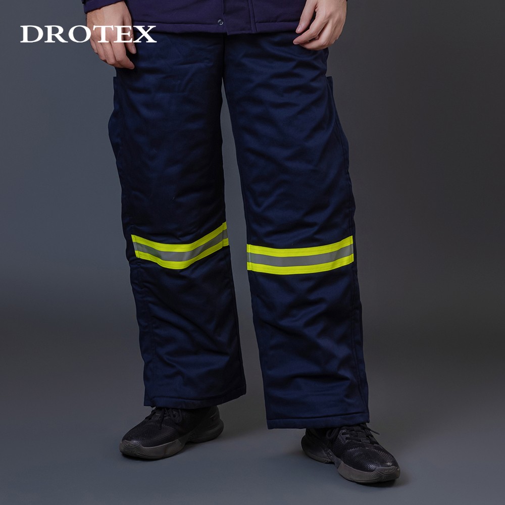 Flame Retardant Reflective Cotton Winter Oil&gas Safety Work Pants