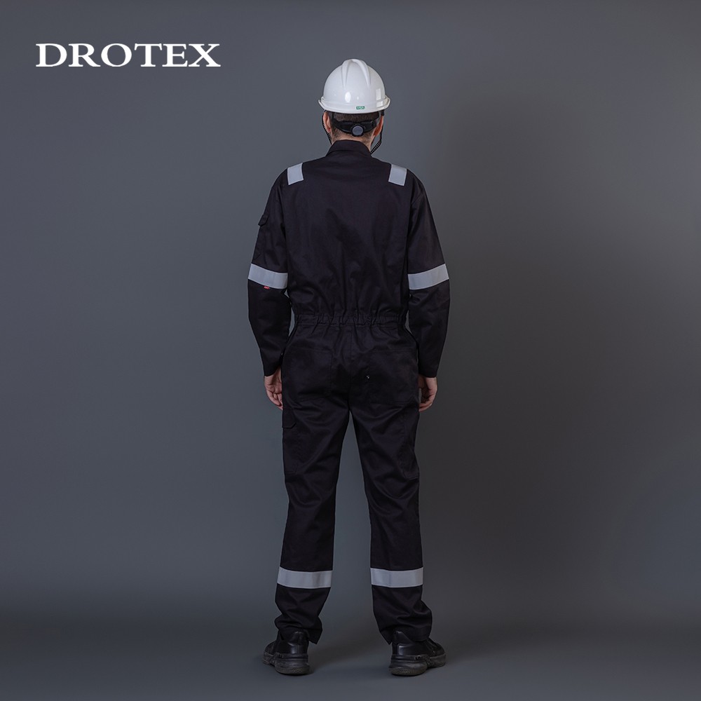 Workwear Reflective Safety Wear Clothes Industrial FR Coverall Suits