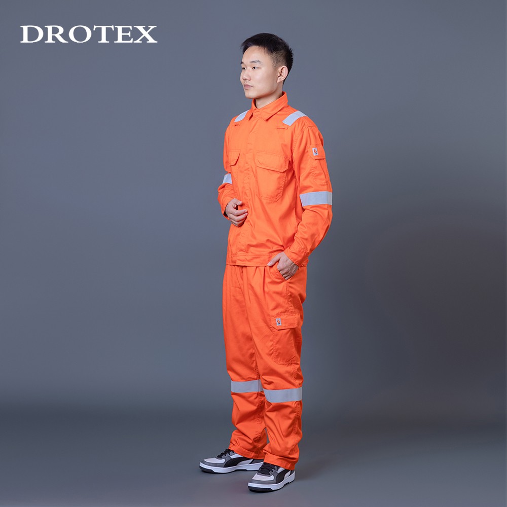 Fire Resistant Reflective Suits Metallurgy Industrial Work Jacket and ...