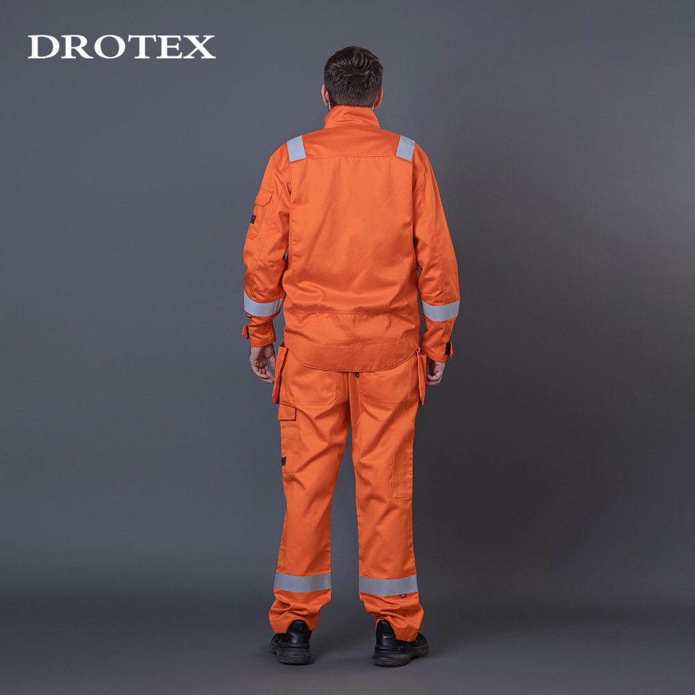 Flame Resistant Antistatic Mining Workwear Uniform | DROTEX