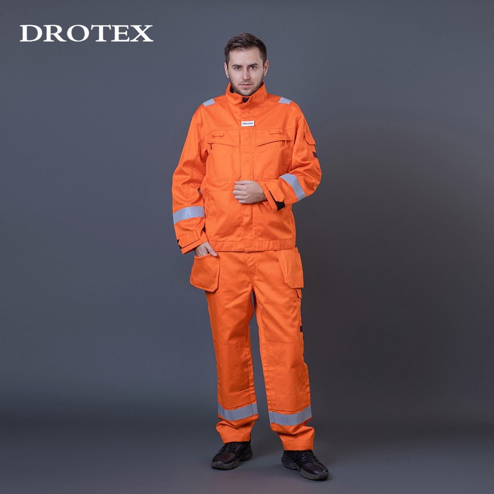 Flame Resistant Antistatic Mining Workwear Uniform | DROTEX