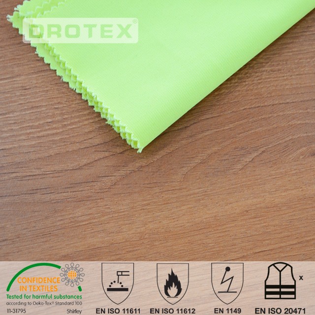 260gsm Cotton Polyester FR Hi vis Multi-functioanl fabric