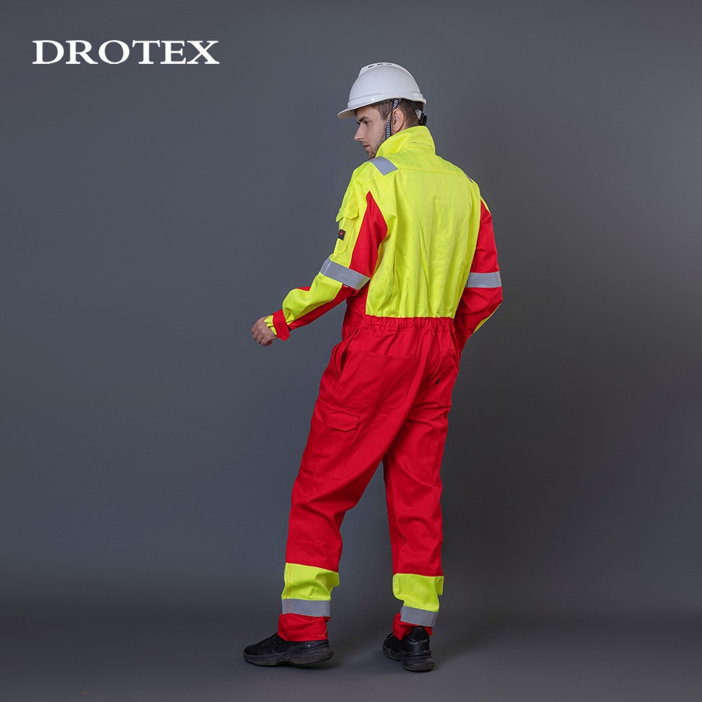 Mechanic Welder Aramid Fiber Fire Resistant Coverall