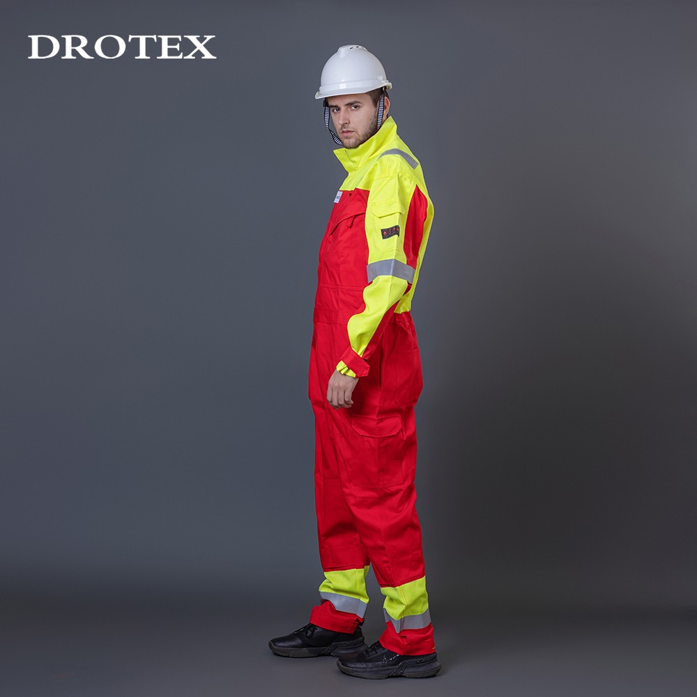 Mechanic Welder Aramid Fiber Fire Resistant Coverall