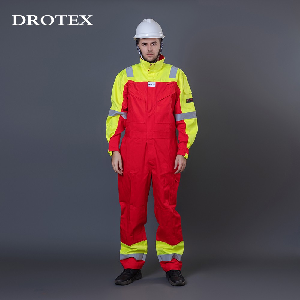 Mechanic Welder Aramid Fiber Fire Resistant Coverall