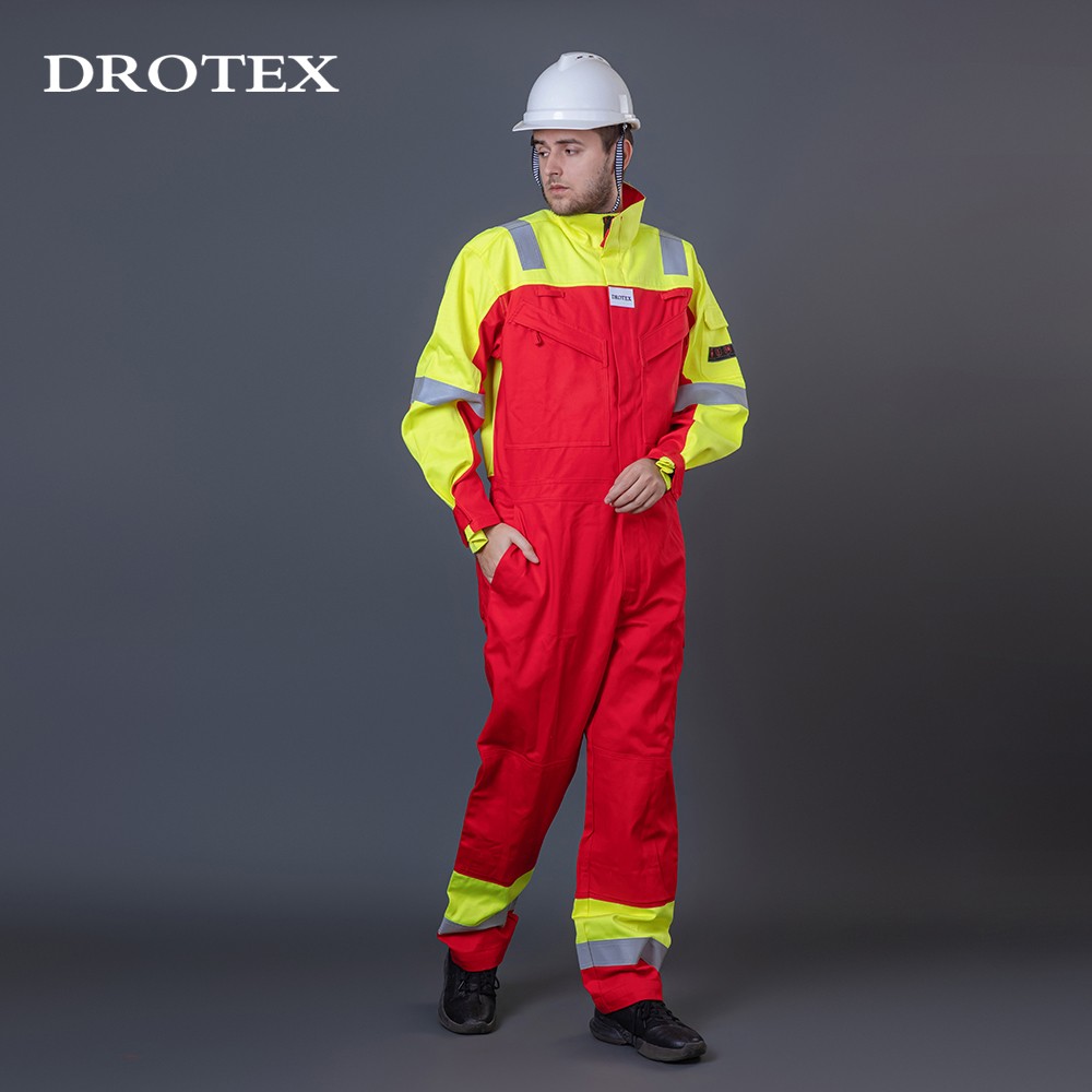 Mechanic Welder Aramid Fiber Fire Resistant Coverall