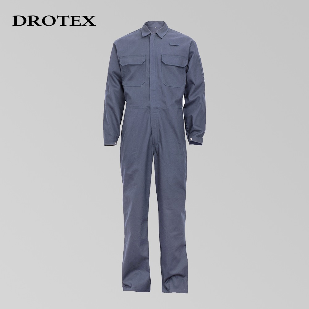 Wholesale Cotton Anti Static Flame Retardant Safety Coverall Suit