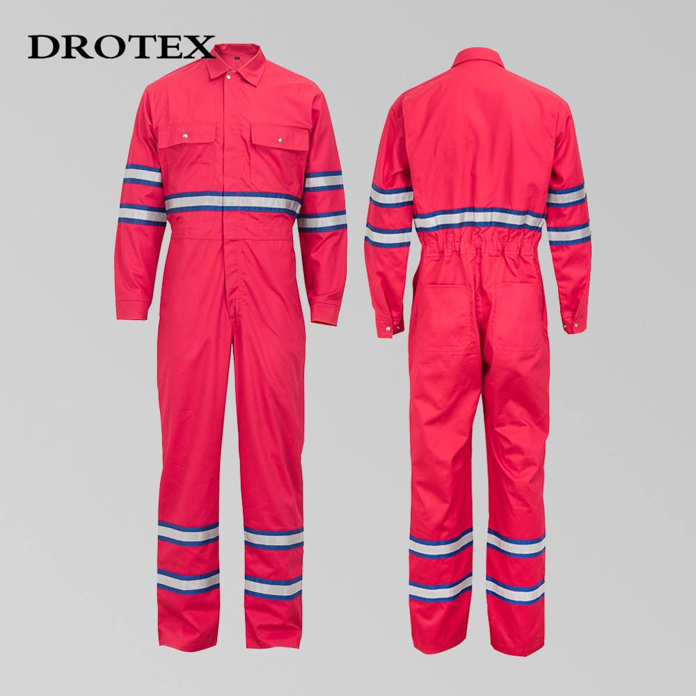 Cotton Nylon Electric Fire Resistant Acid Resistant Coverall