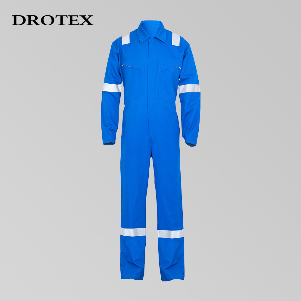 Royal Blue Work Clothes Flame Retardant Cotton Frc Coverall