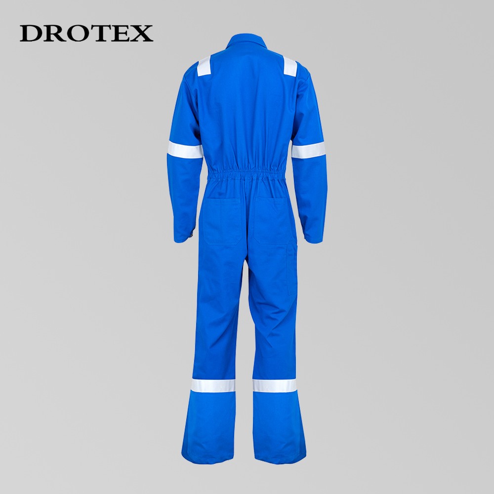 Royal Blue Work Clothes Flame Retardant Cotton Frc Coverall