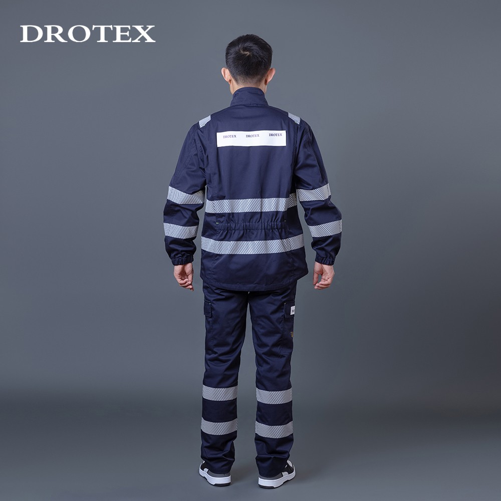 Flame Retardant Reflective Workwear Safety Suit Jacket Pant