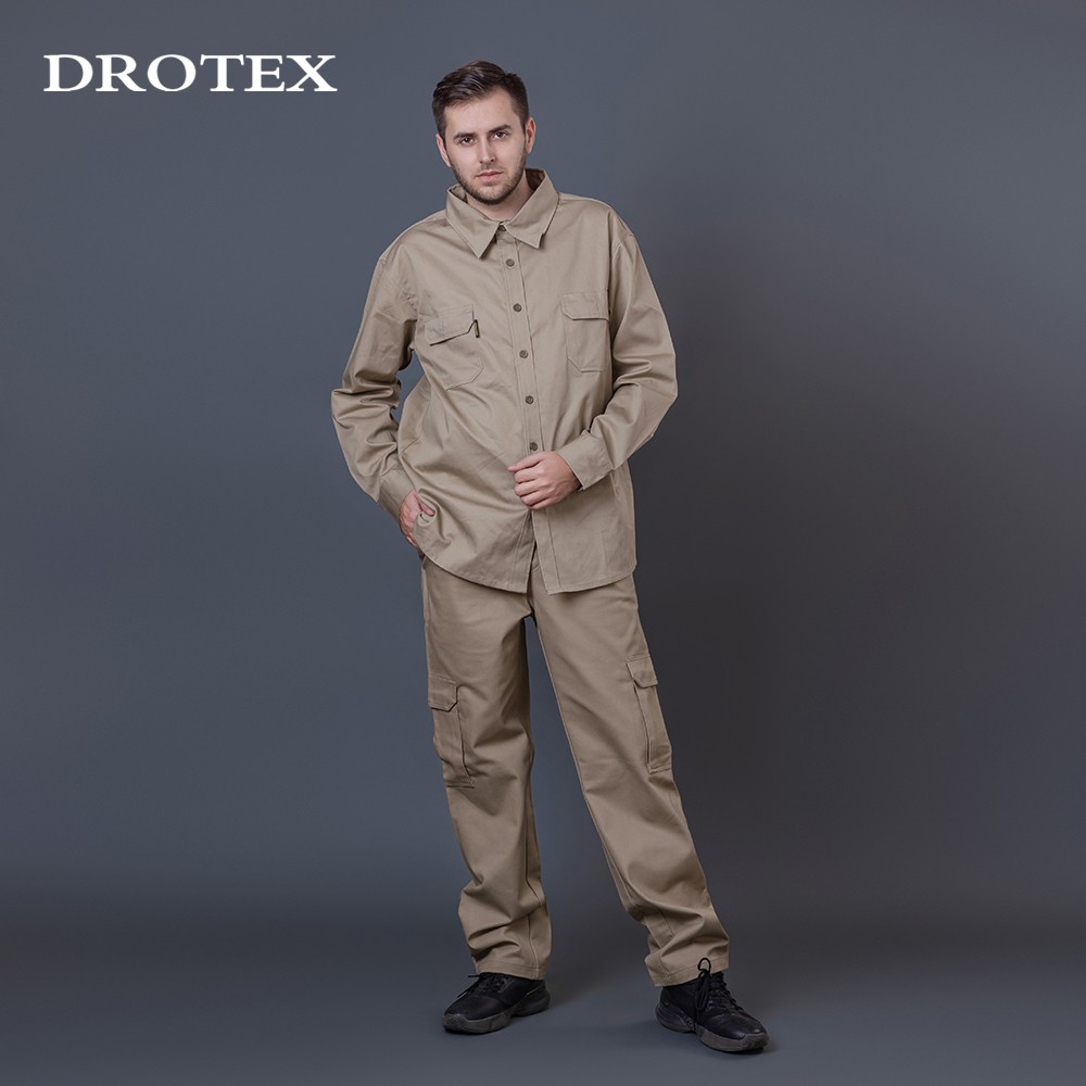 Frc Clothing Work Suit Cotton Khaki Uniforms Workwear Shirt Pants