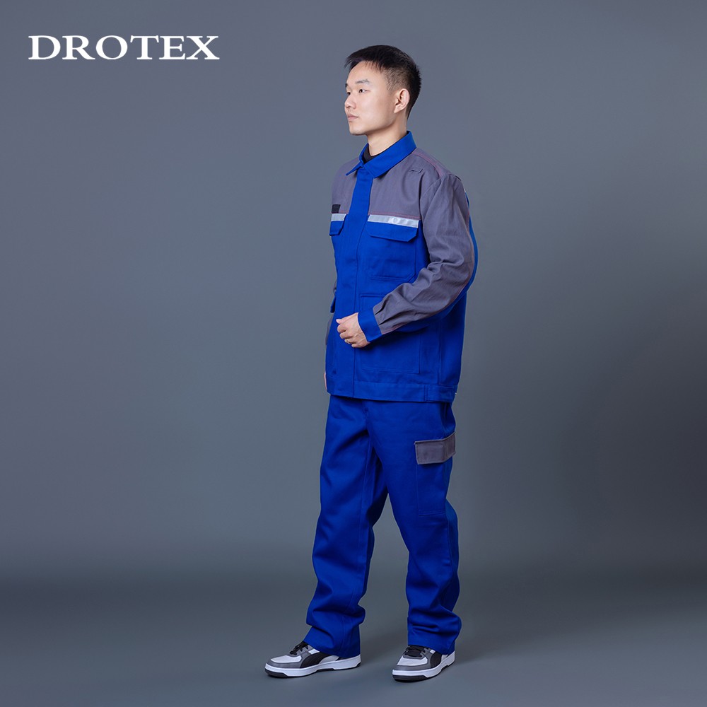 Cheap Workwear Uniform Bleach Resistant Fireproof Suit Jacket Pants