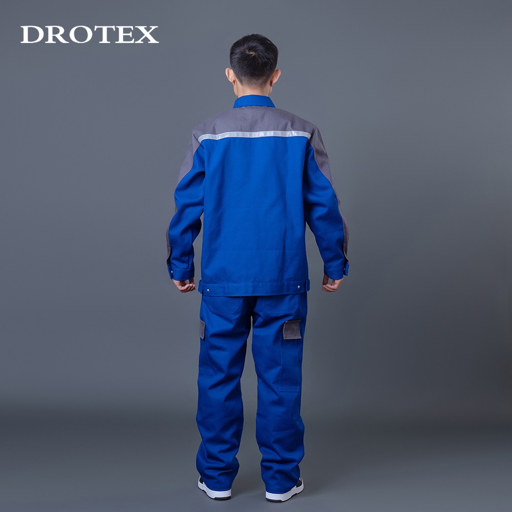 Cheap Workwear Uniform Bleach Resistant Fireproof Suit Jacket Pants