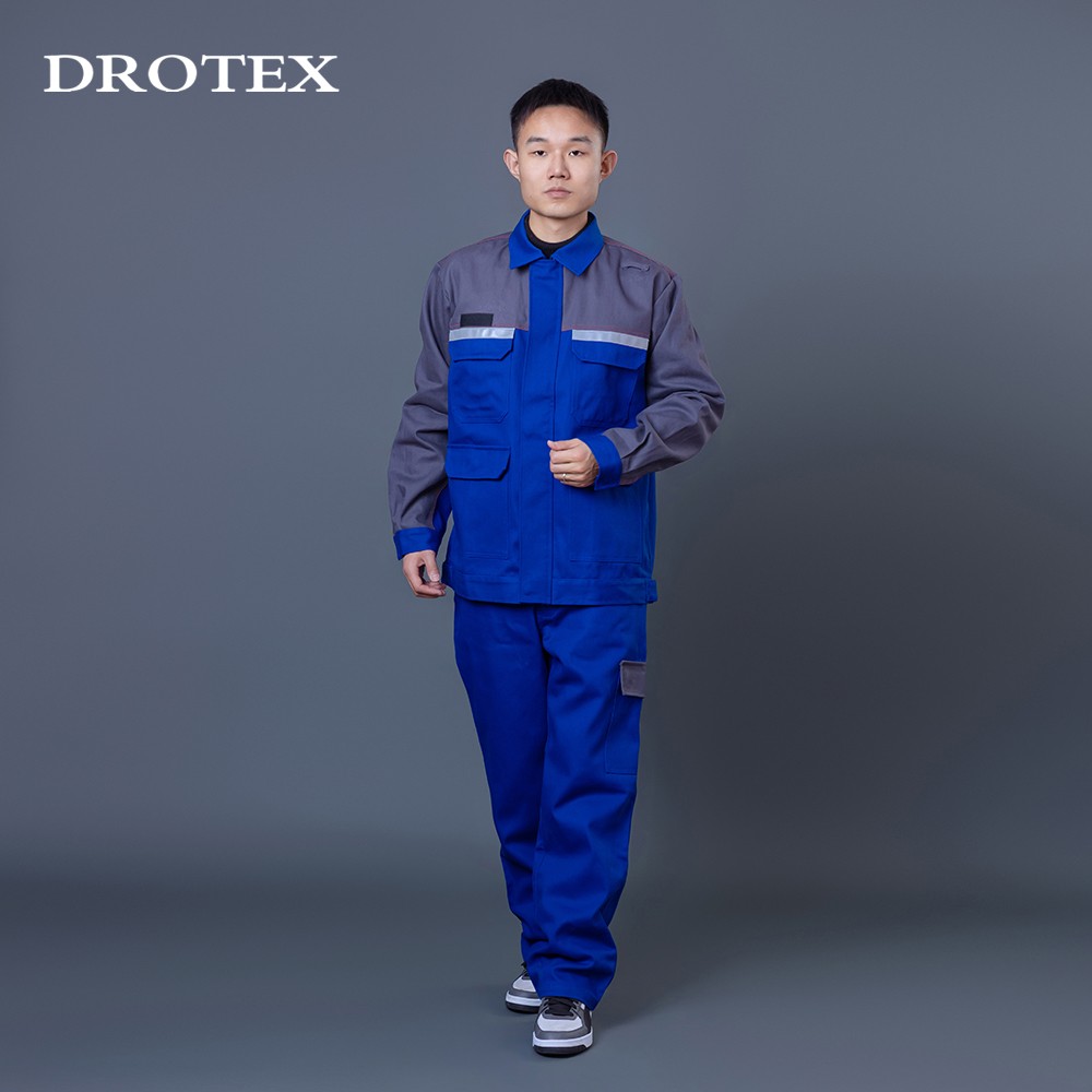 Cheap Workwear Uniform Bleach Resistant Fireproof Suit Jacket Pants