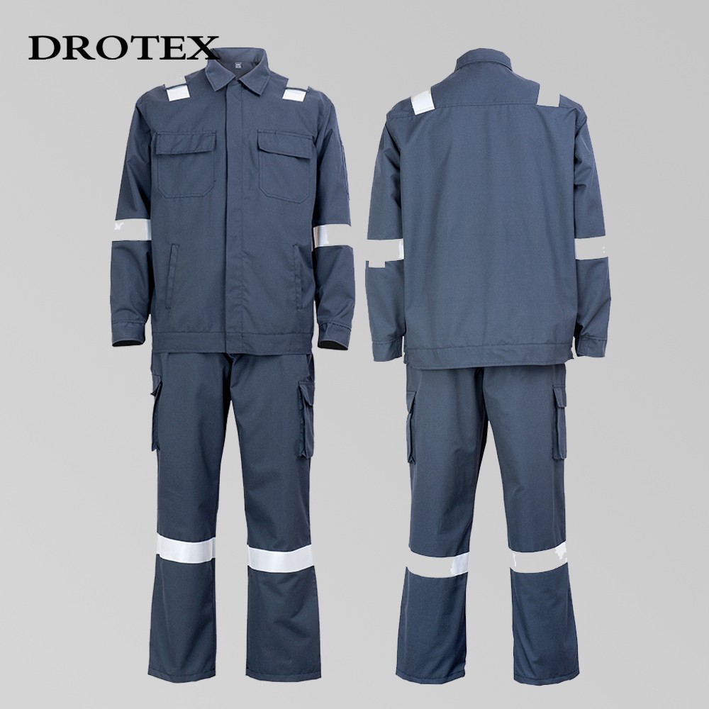 Safety Protective Clothing Flame Retardant Reflective Jacket And Pants