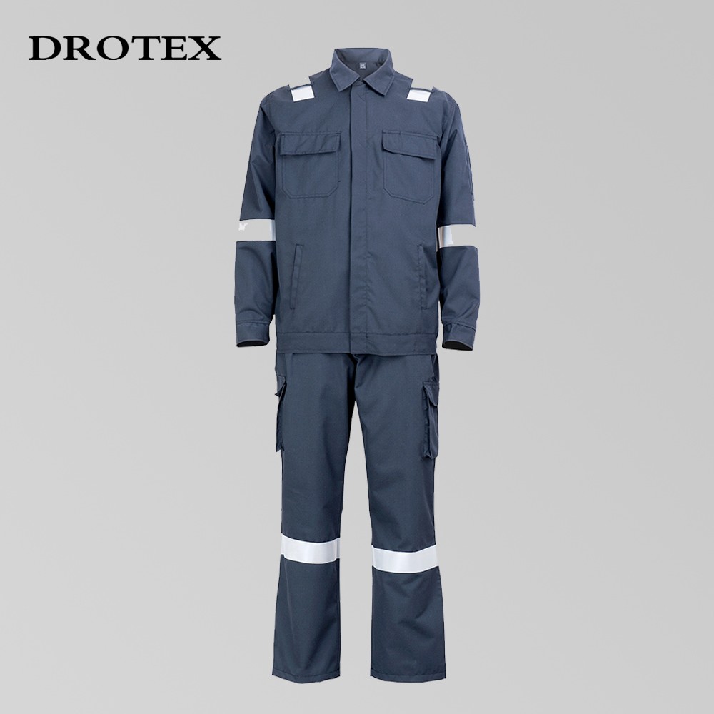 Safety Protective Clothing Flame Retardant Reflective Jacket And Pants