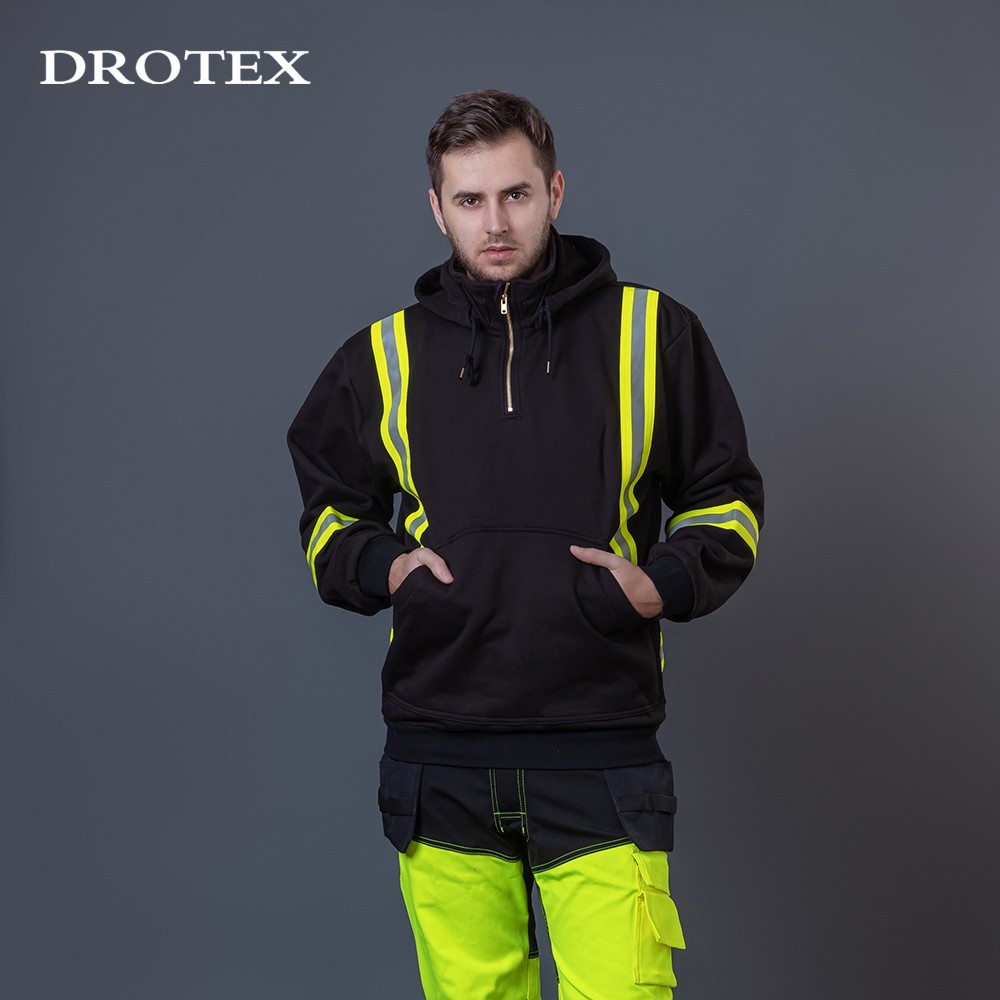 Reflective Flame Retardant Work Hoodie Protective Workwear