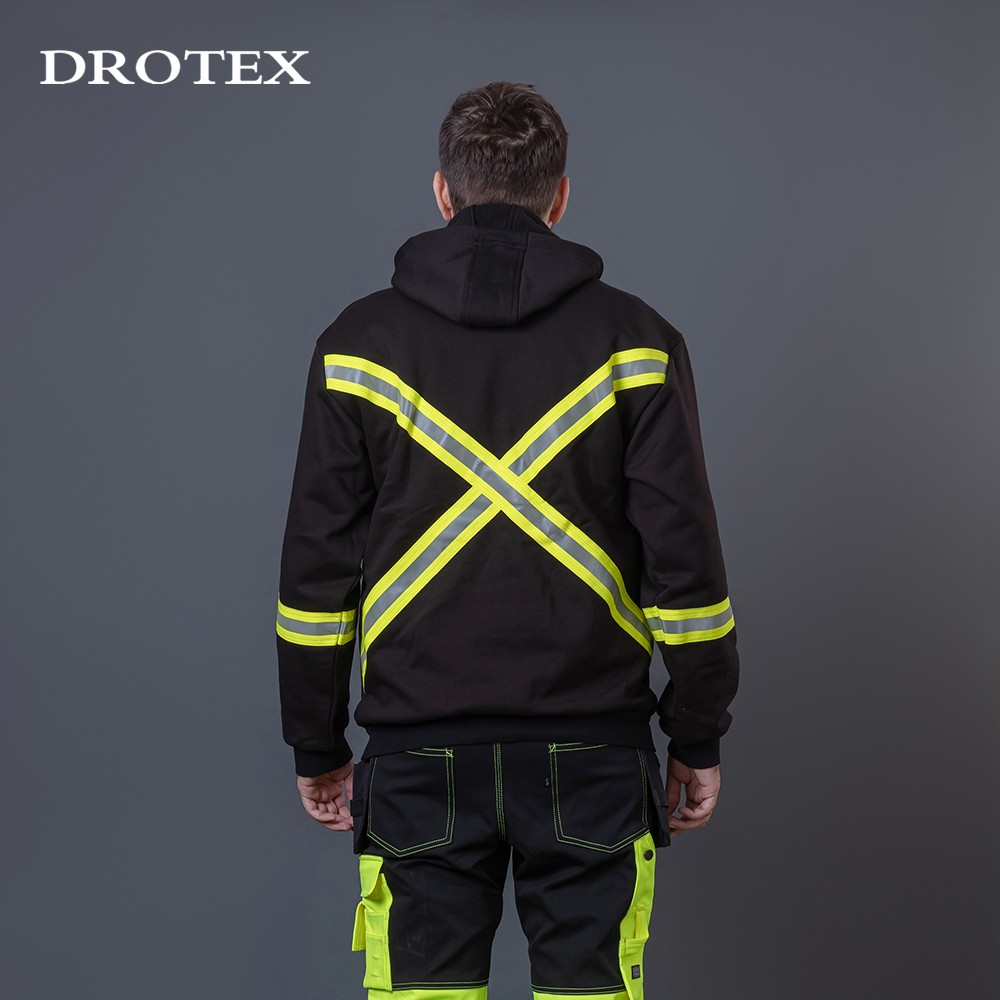 Reflective Flame Retardant Work Hoodie Protective Workwear