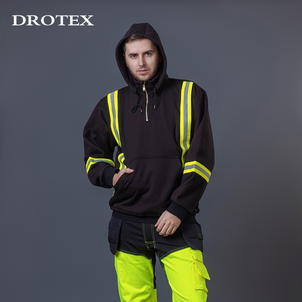 Reflective Flame Retardant Work Hoodie Protective Workwear