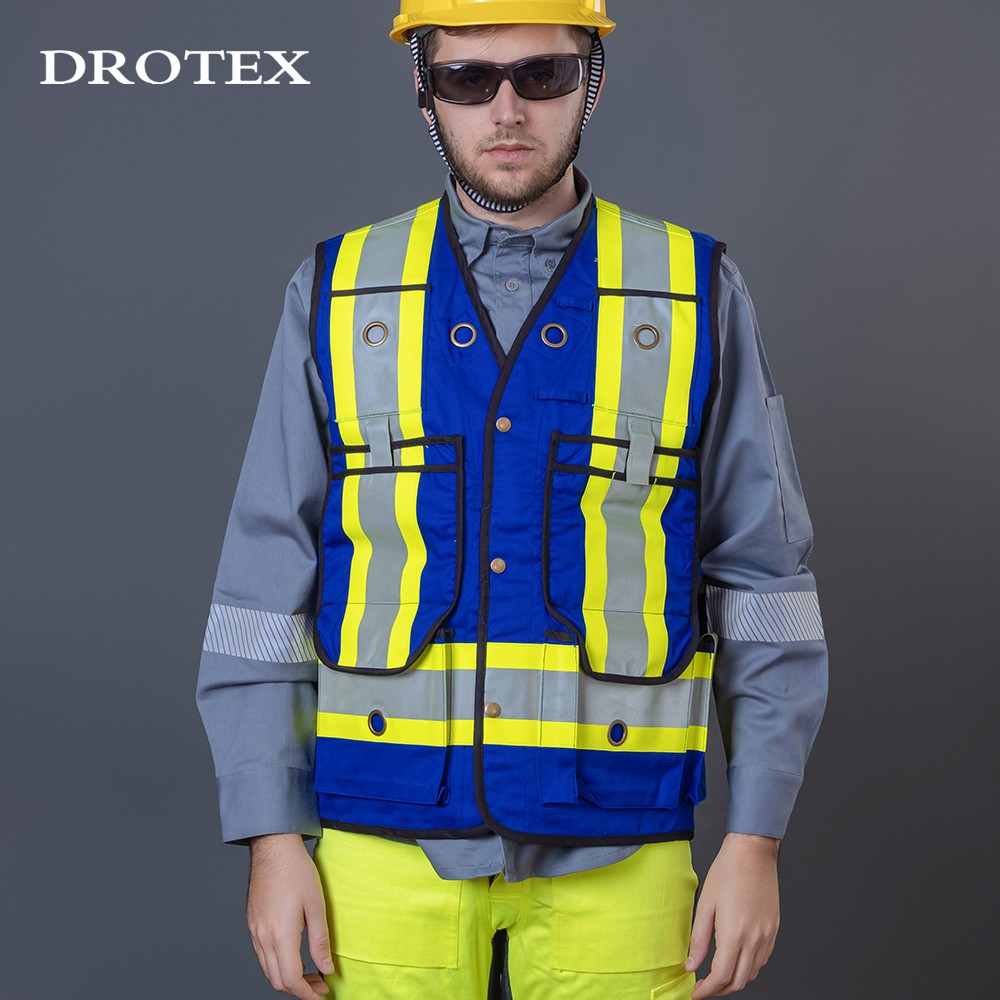 Engineer Safety Multi Functional Flame Resistant Vest