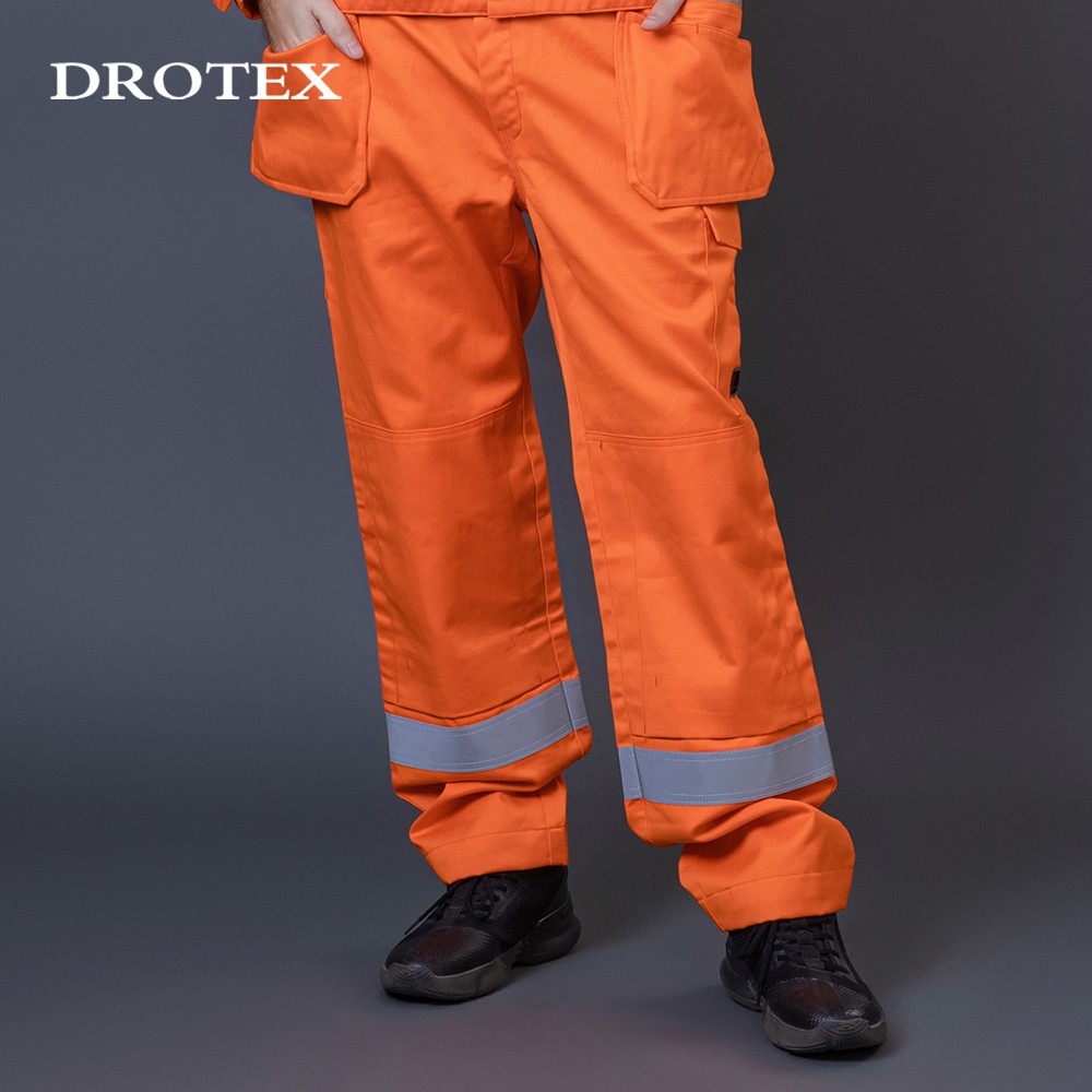 Wholesale Industrial Work Safety Reflective Flame Retardant Fr Pants