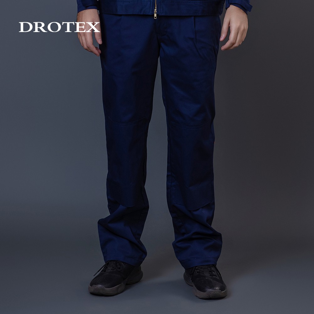 Custom Work Trousers Cotton Nylon Fire Resistant Men Work Pants