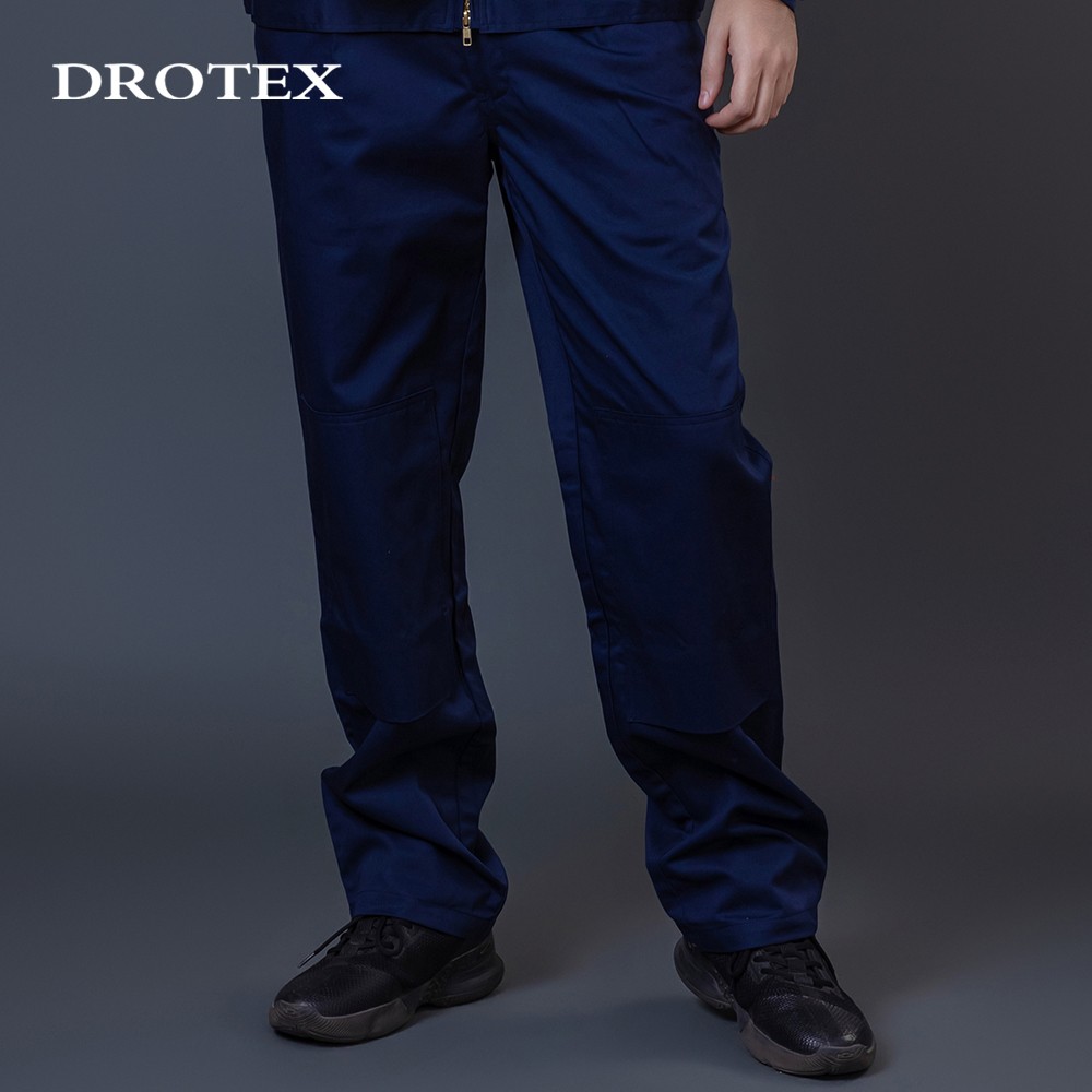 Custom Work Trousers Cotton Nylon Fire Resistant Men Work Pants