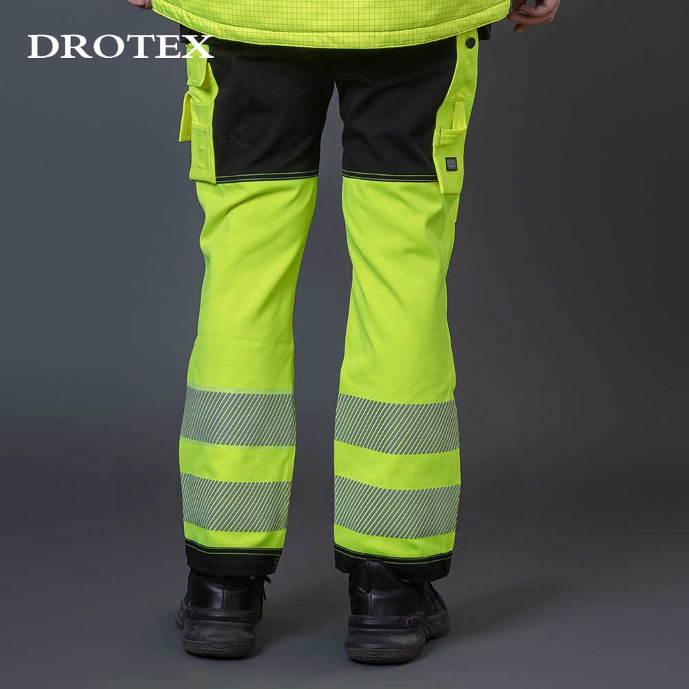 Multifunctional Work Trousers Hi Vis Reflective Flame Retardant Work Wear Pants Men