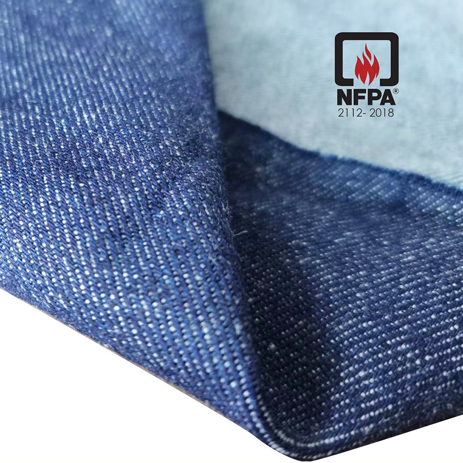 280gsm 100% Cotton Fireproof Denim Fabric