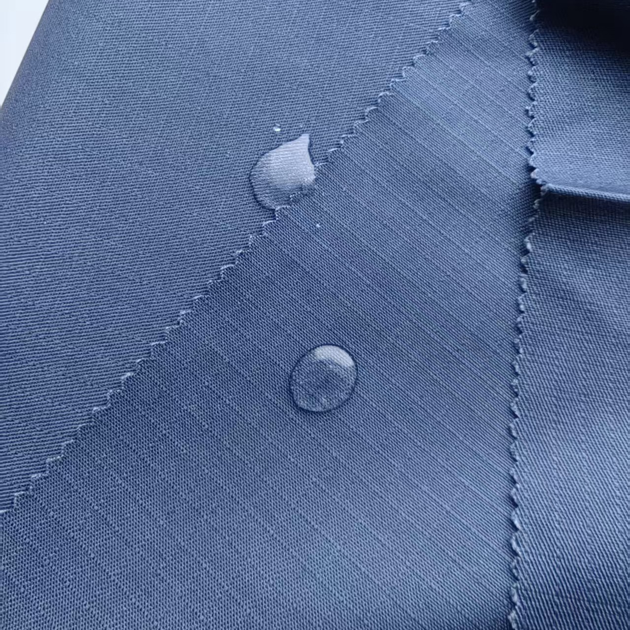 Cotton Lyocell Nylon Oil Water Repellent Fire Retardant Ripstop Fabric