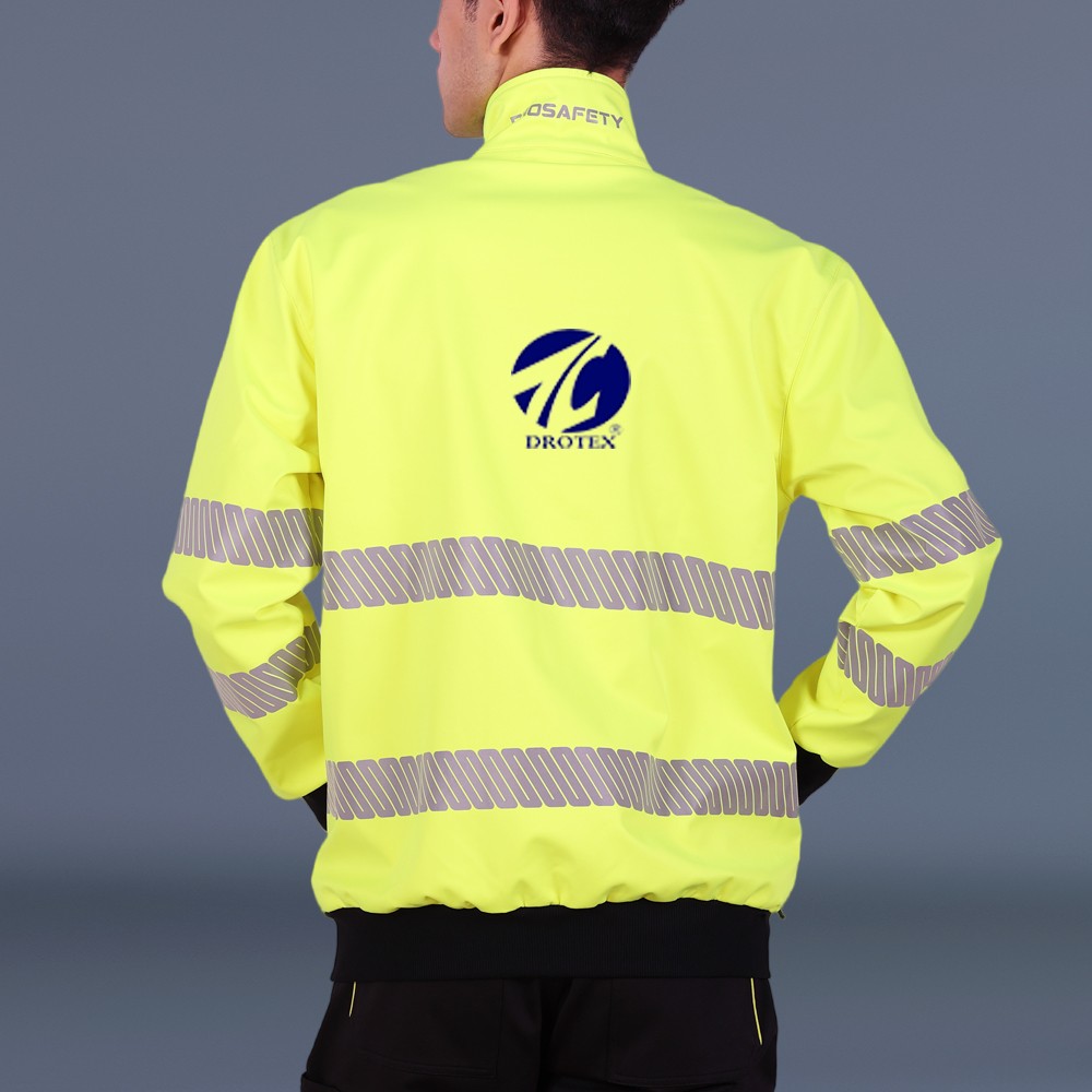 Flame Retardant Anti-static Windproof Soft Shell Jacket